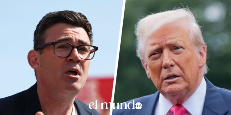 Donald Trump califica a Andy Burnham como extremadamente liberal tras renuncia de Keir Starmer