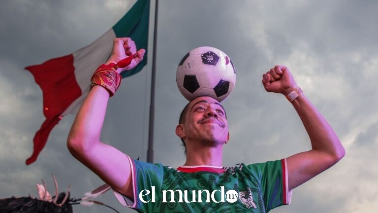 Aficionados festejan en CDMX previo a México vs Inglaterra