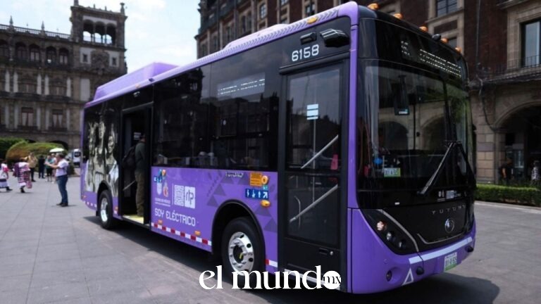 Centrobús reanuda operación completa en el Centro Histórico de la Ciudad de México