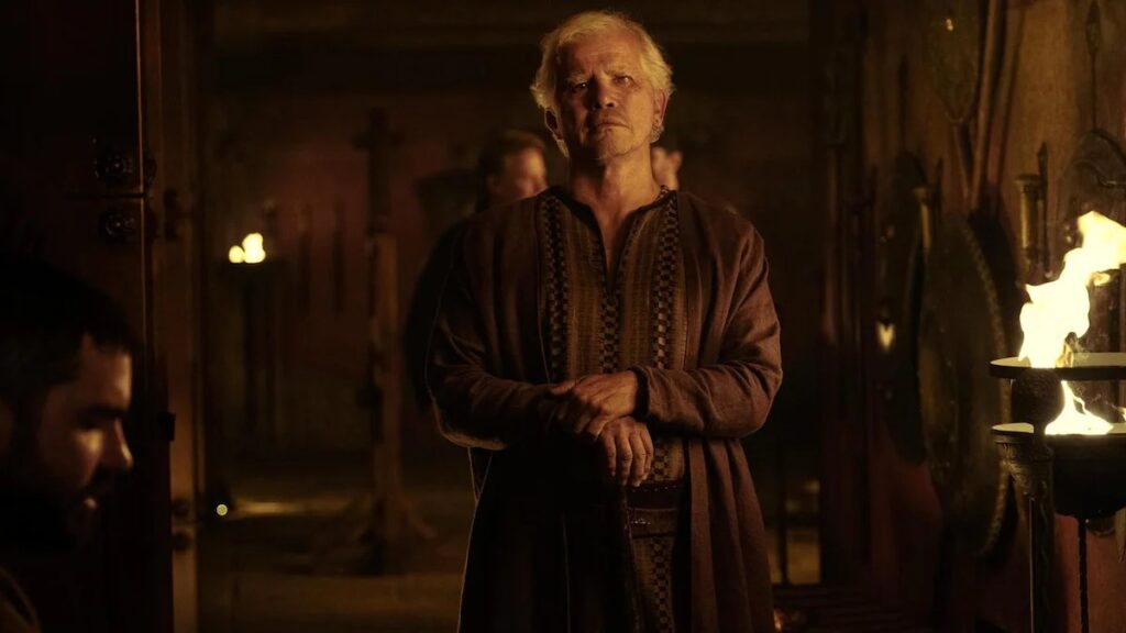 ¿Muere el perro en The Odyssey? La verdad sobre Argos Escena de la película The Odyssey de Christopher Nolan mostrando al perro Argos