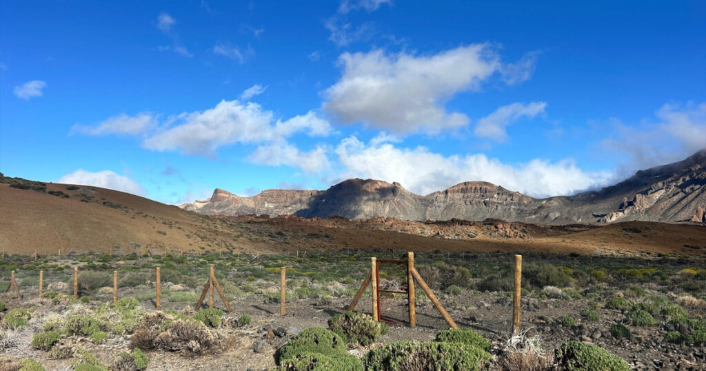 Vista del volcán Teide en Tenerife, Islas Canarias, zona donde se registraron más de 550 eventos sísmicos