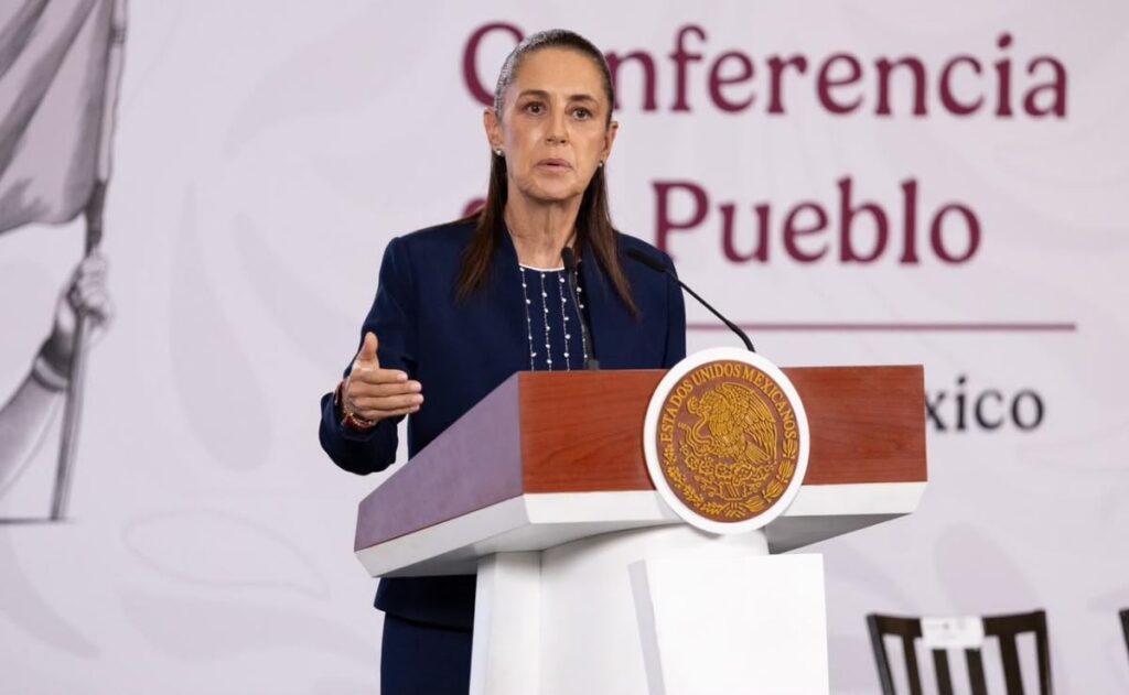 Sheinbaum descarta asistir como oradora a la Asamblea de la ONU Presidenta Claudia Sheinbaum durante su conferencia matutina en Palacio Nacional
