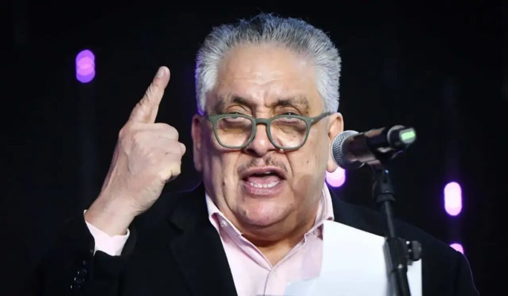 Guadalupe Acosta Naranjo, dirigente nacional de Somos México, durante declaraciones sobre las elecciones 2027