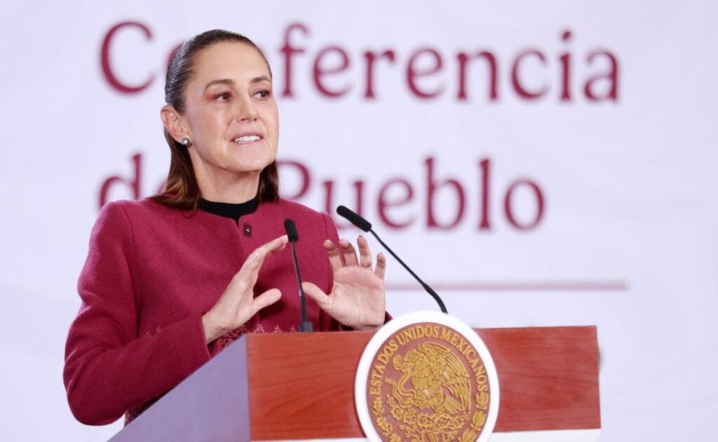 Presidenta Claudia Sheinbaum en conferencia matutina abordando la situación política en Nicaragua