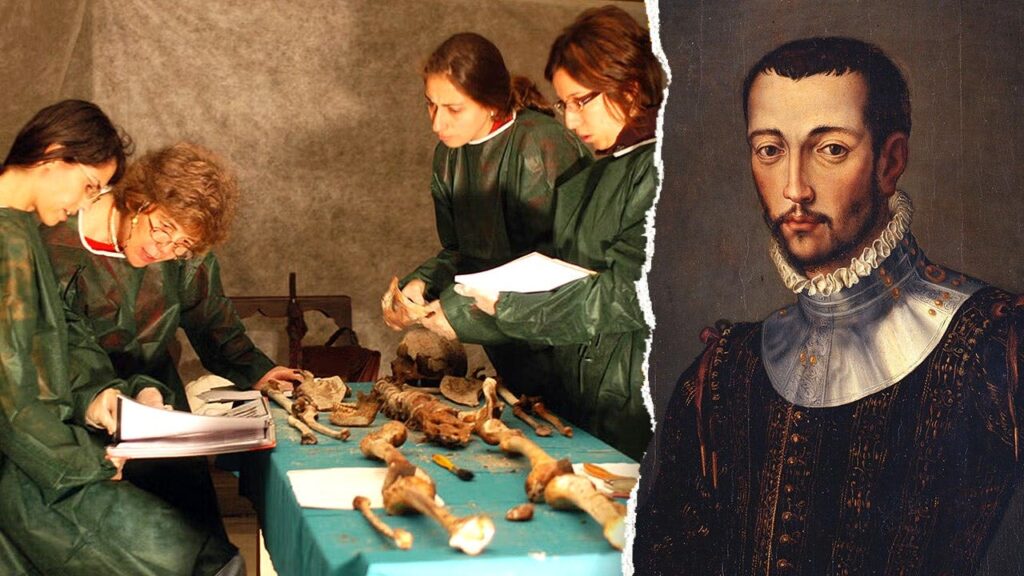 Retrato histórico de Francesco I de Médici, Gran Duque de Toscana, cuya muerte en 1587 fue atribuida a malaria según análisis de ADN