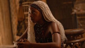 Escena del tráiler de Children of Blood and Bone, adaptación cinematográfica de la novela de Tomi Adeyemi