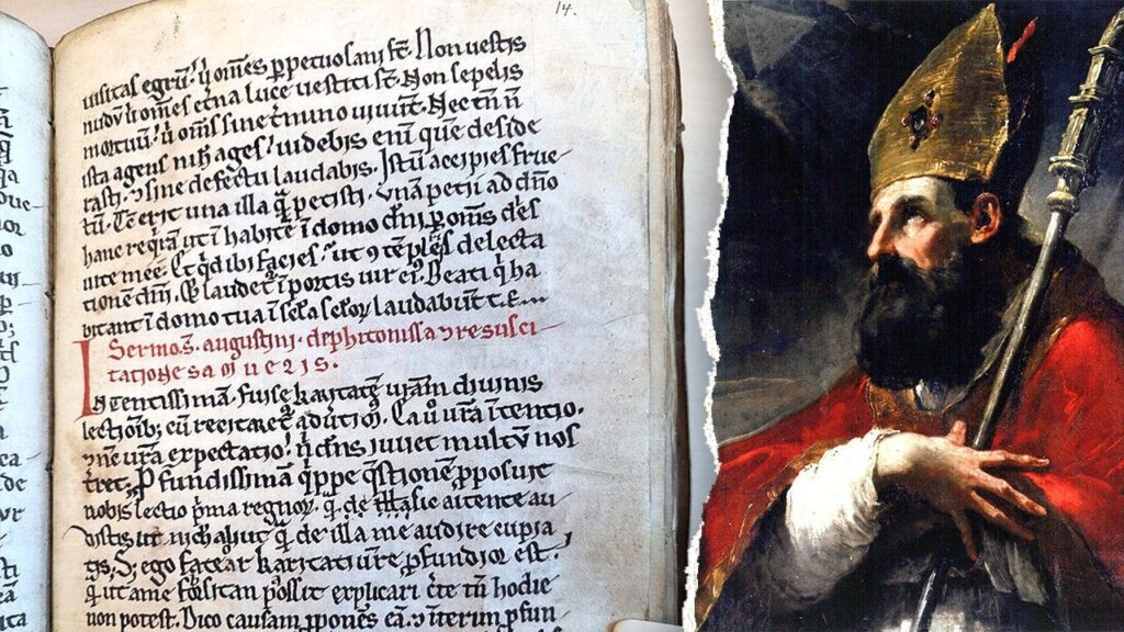 Manuscrito medieval del siglo XII que contiene sermones perdidos de San Agustín descubiertos en Alemania