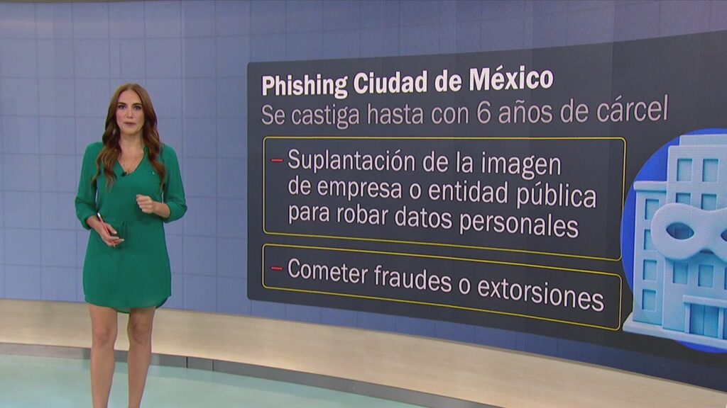 Ilustración de persona protegiendo sus datos en dispositivo móvil contra phishing en CDMX