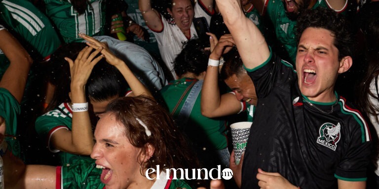 Comunidad mexicana en Londres se reúne para apoyar a México en partido contra Inglaterra