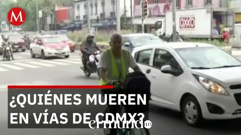 Motociclistas encabezan las 111 muertes por accidentes viales en tres meses en la CDMX