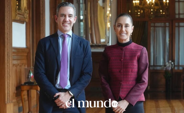 Sheinbaum recibe al director de Nubank; banco digital estima inversión de 4,200 millones de dólares hasta 2030