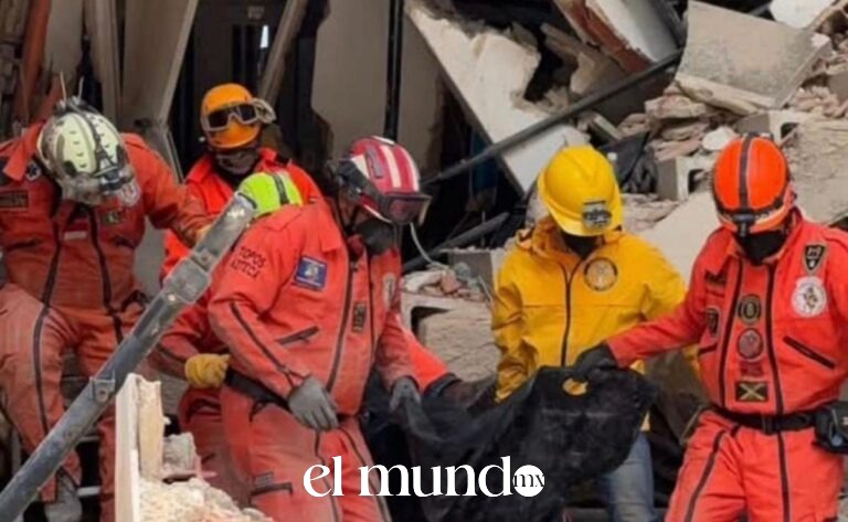 Topos Azteca continúa operaciones en Venezuela tras detectar actividad térmica bajo escombros de edificios colapsados