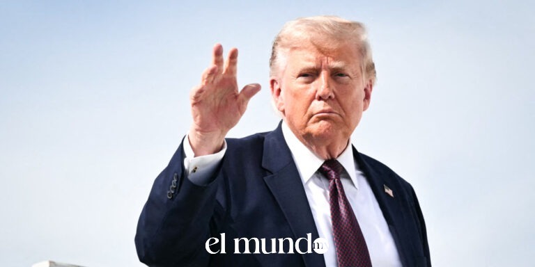 Trump realiza su primer vuelo en el nuevo Air Force One regalado por Qatar hacia Dakota del Norte