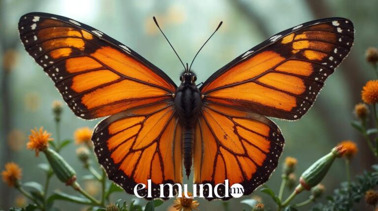 Mariposa monarca: México protege 1M de ejemplares desde 1980