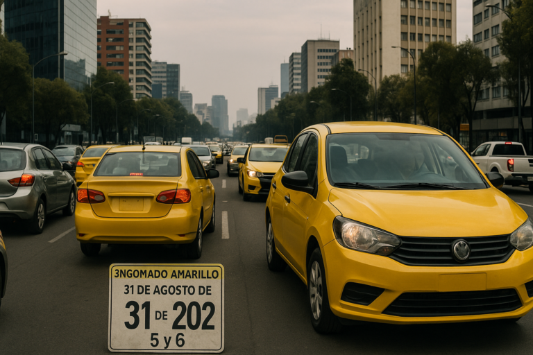Hoy No Circula CDMX y Edomex: placas 5 y 6 descansan este lunes 31 de agosto Hoy No Circula CDMX: placas 5 y 6 descansan hoy