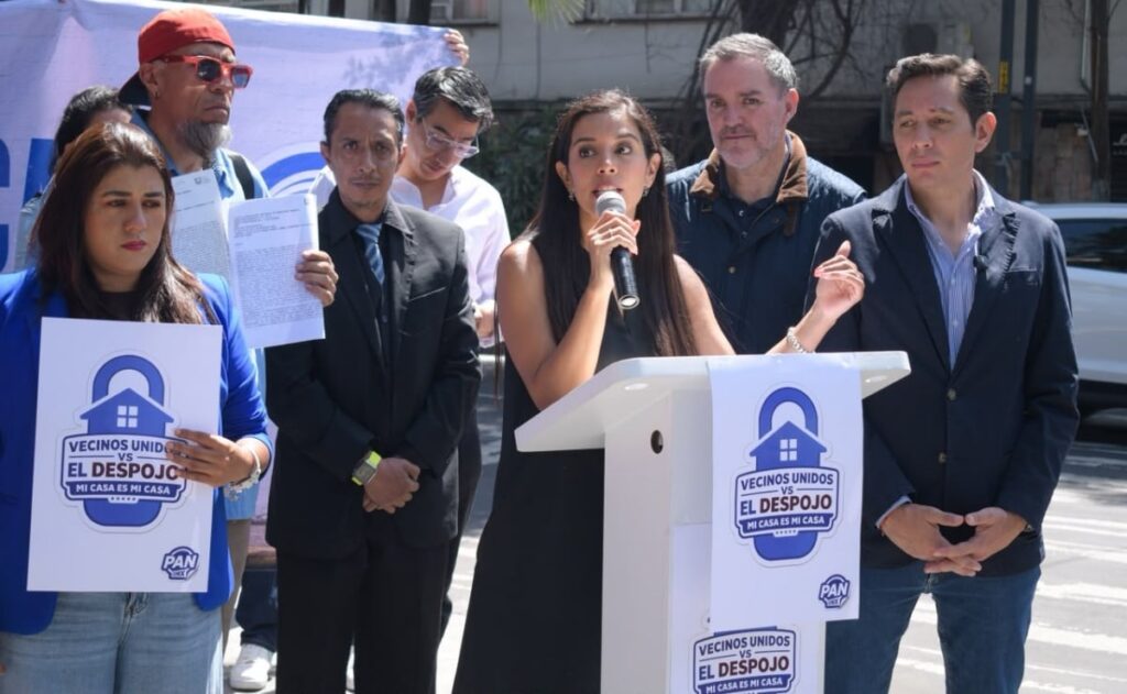 Diputado del PAN presenta iniciativa para crear juzgados especializados en casos de despojo en CDMX