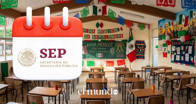¿Hay clases el 15 y 16 de septiembre de 2026? Esto dice la SEP