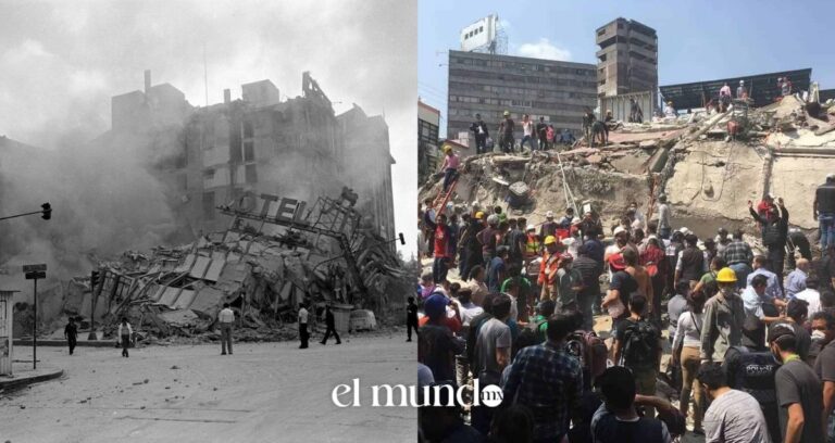 Sismos del 19 de septiembre: así cimbraron a México en 1985 y 2017