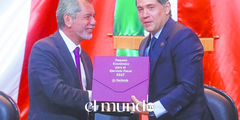 Déficit fiscal bajará a 3.9% del PIB en 2027: así lo logrará Hacienda